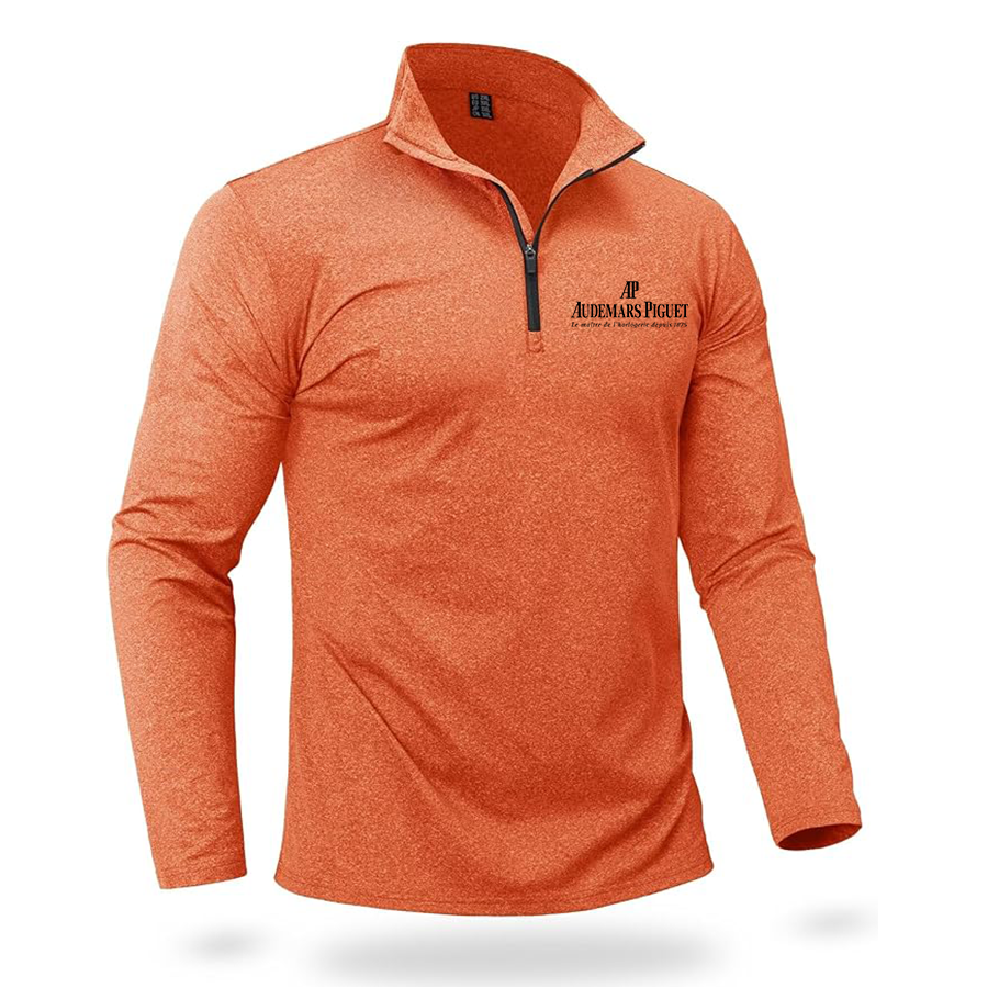 Men's Audemars-Piguet Boladeci Men_s Quarter Zip Pullover Premium Fleece Lined Heather Long Sleeve Golf Shirts Midweight 1_4 Half Zip Sweatshirts